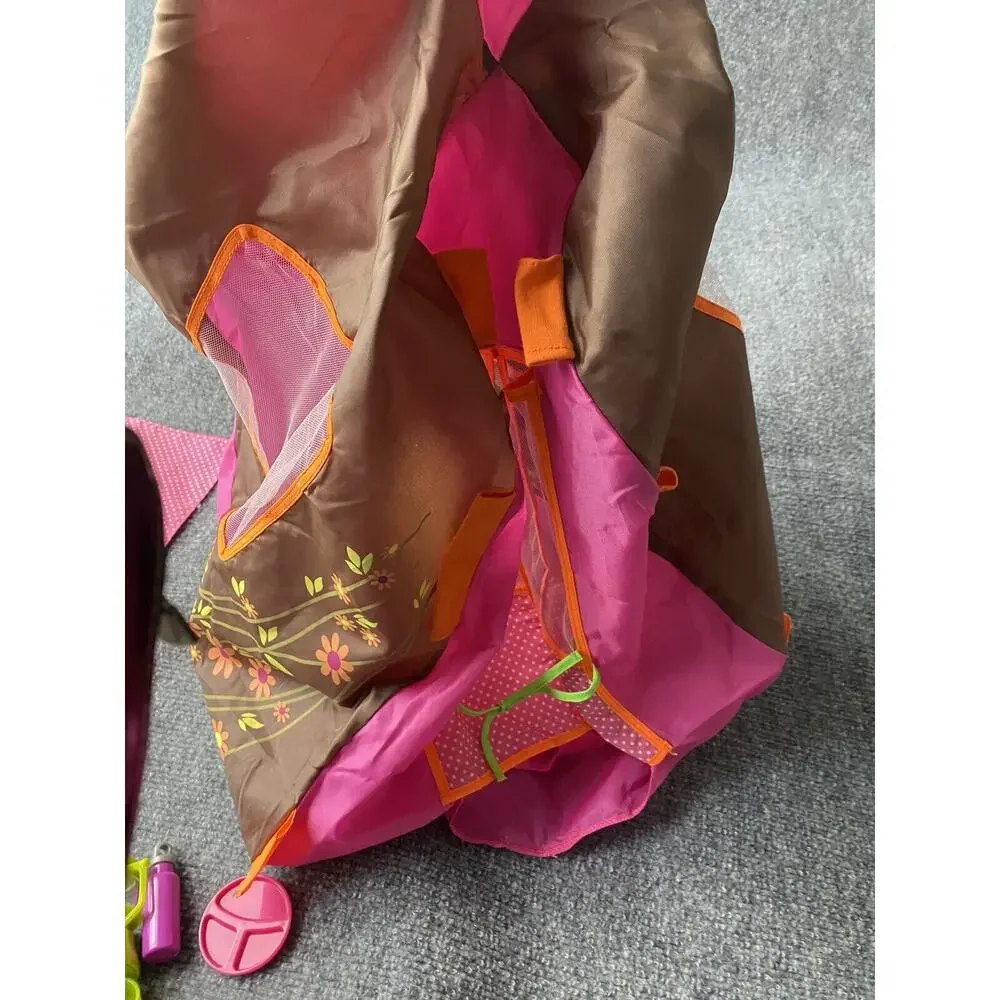 Our Generation Doll Camping Tent SET Sleeping Bag Lantern Marshmallow Stick READ